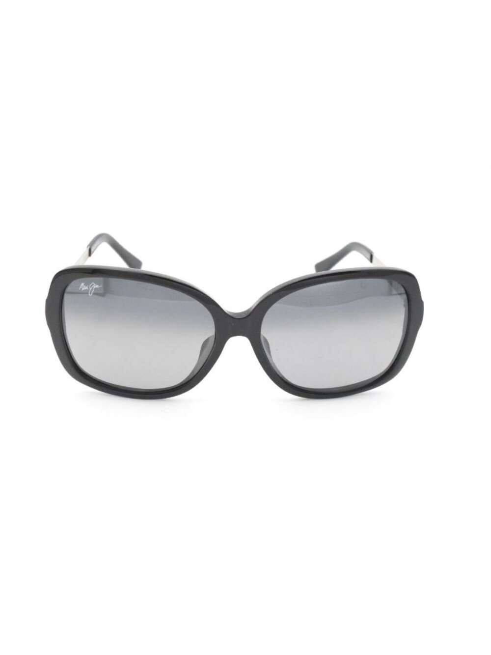 Maui Jim MJ 760 02 Melika Black Gold Frame Gray Polarized Lenses